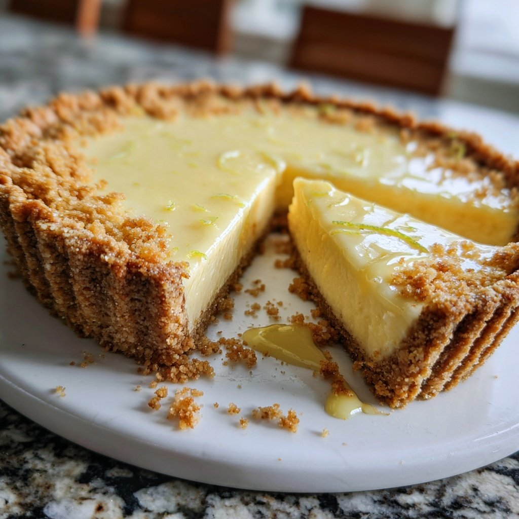 Japanese Yuzu Tart with Cream