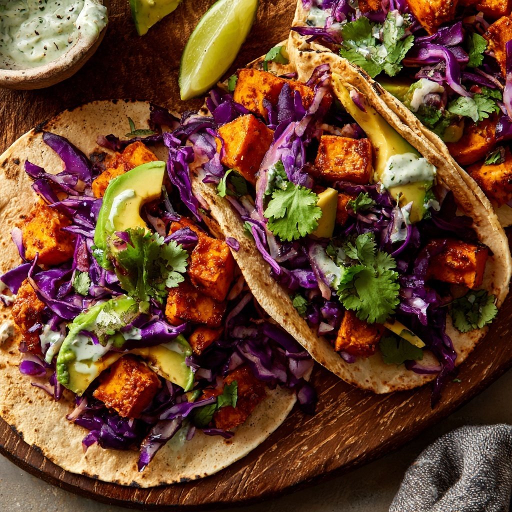 Vegan Sweet Potato Tacos
