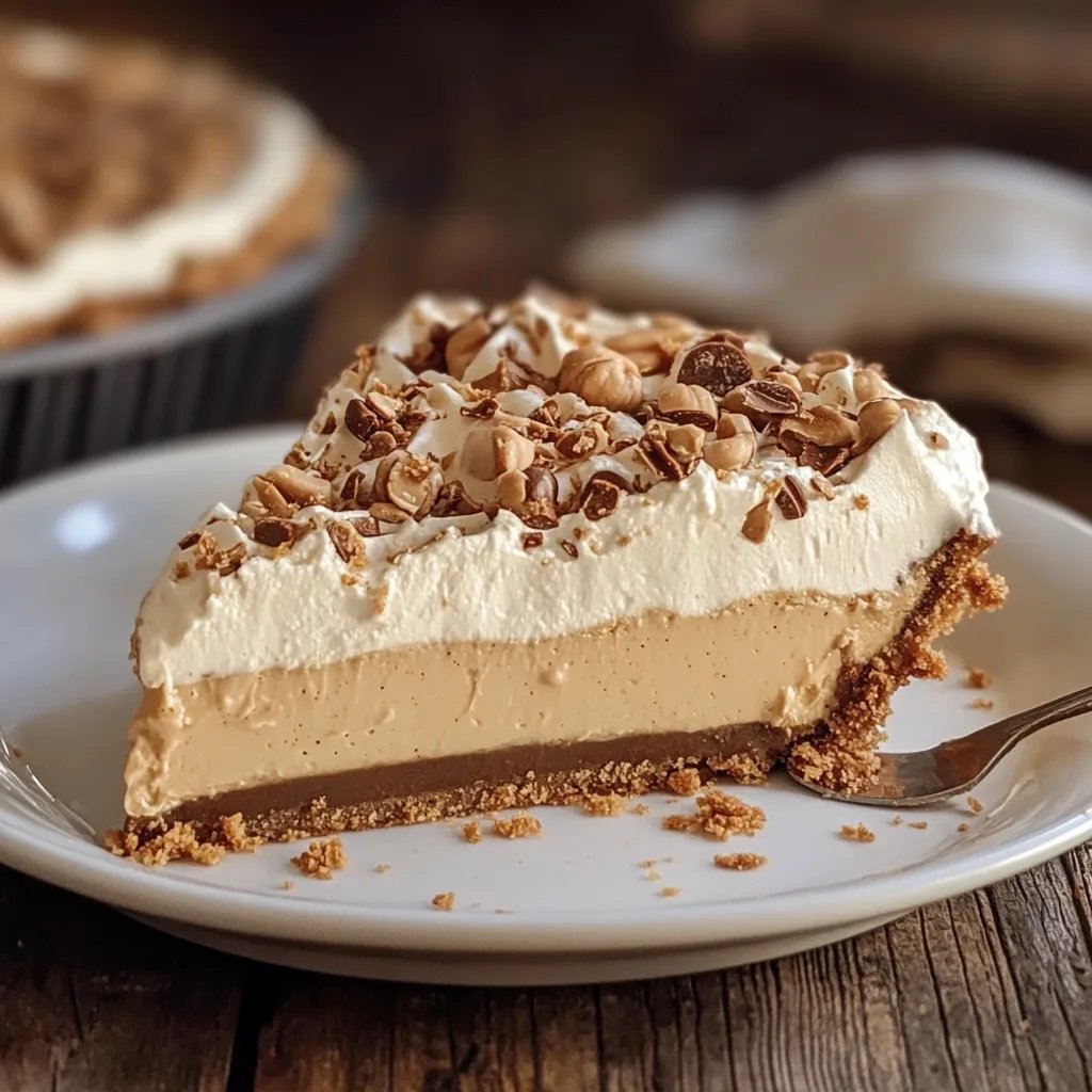 Old Fashioned Peanut Butter Pie