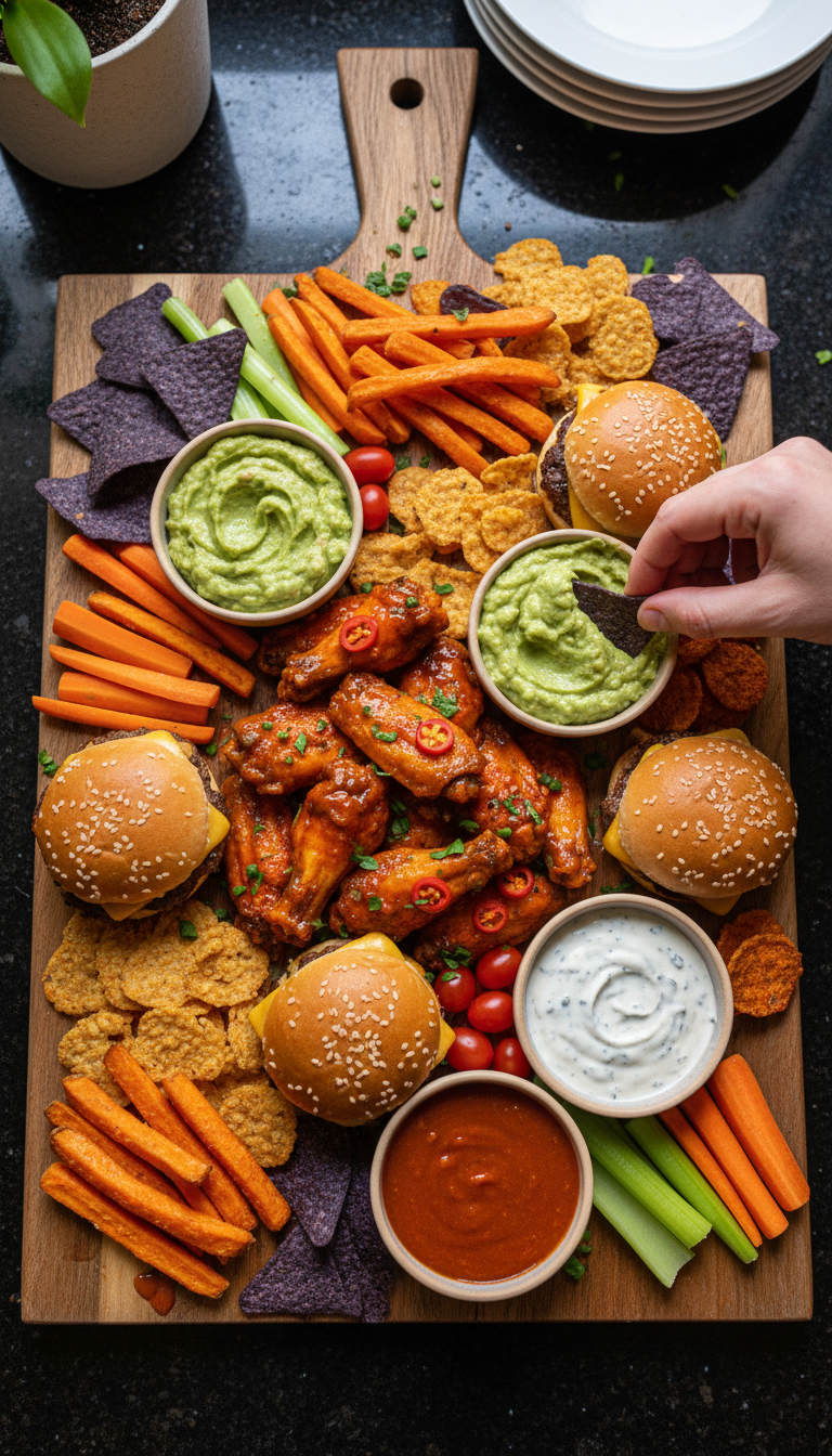 Ultimate Super Bowl Snack Platter