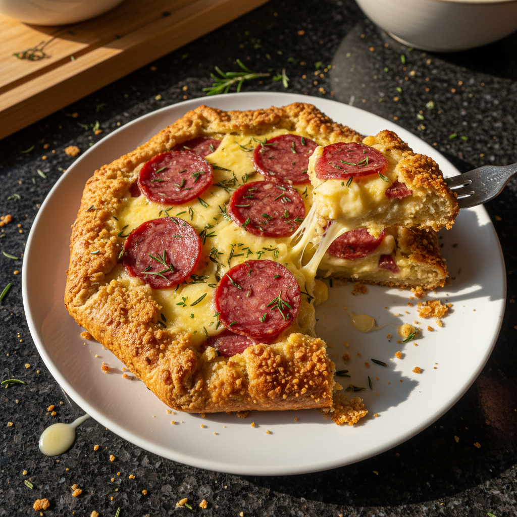 Savory Cheese and Meat Delight