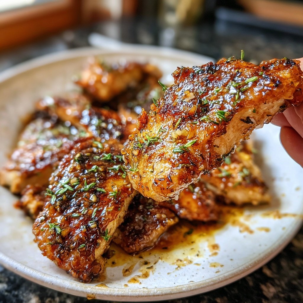 Honey Mustard Glazed Chicken