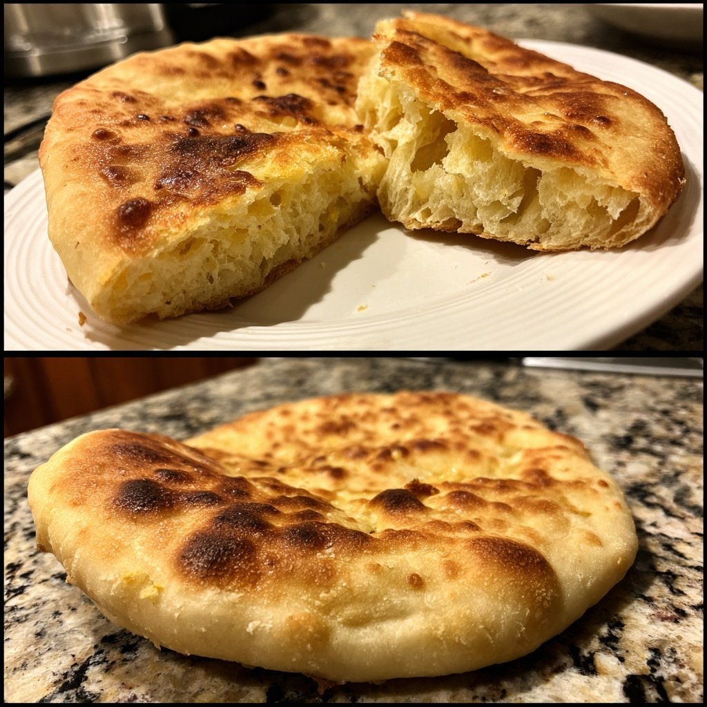 Homemade Pita Bread Fluffy
