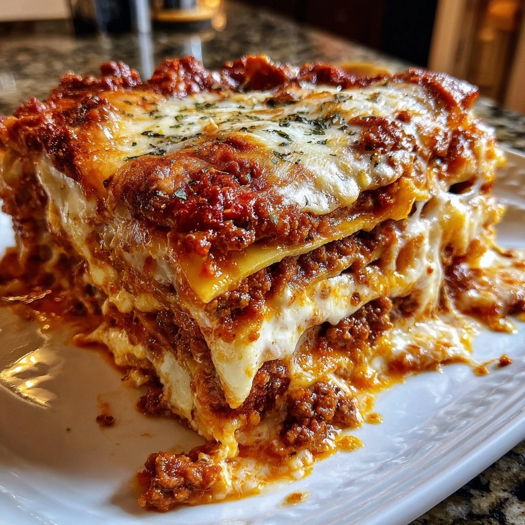 Best Lasagna Ever Meat Sauce