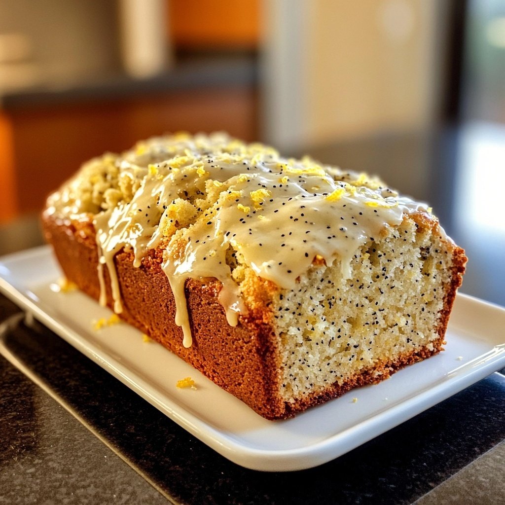 Meyer Lemon Poppy Seed Bread