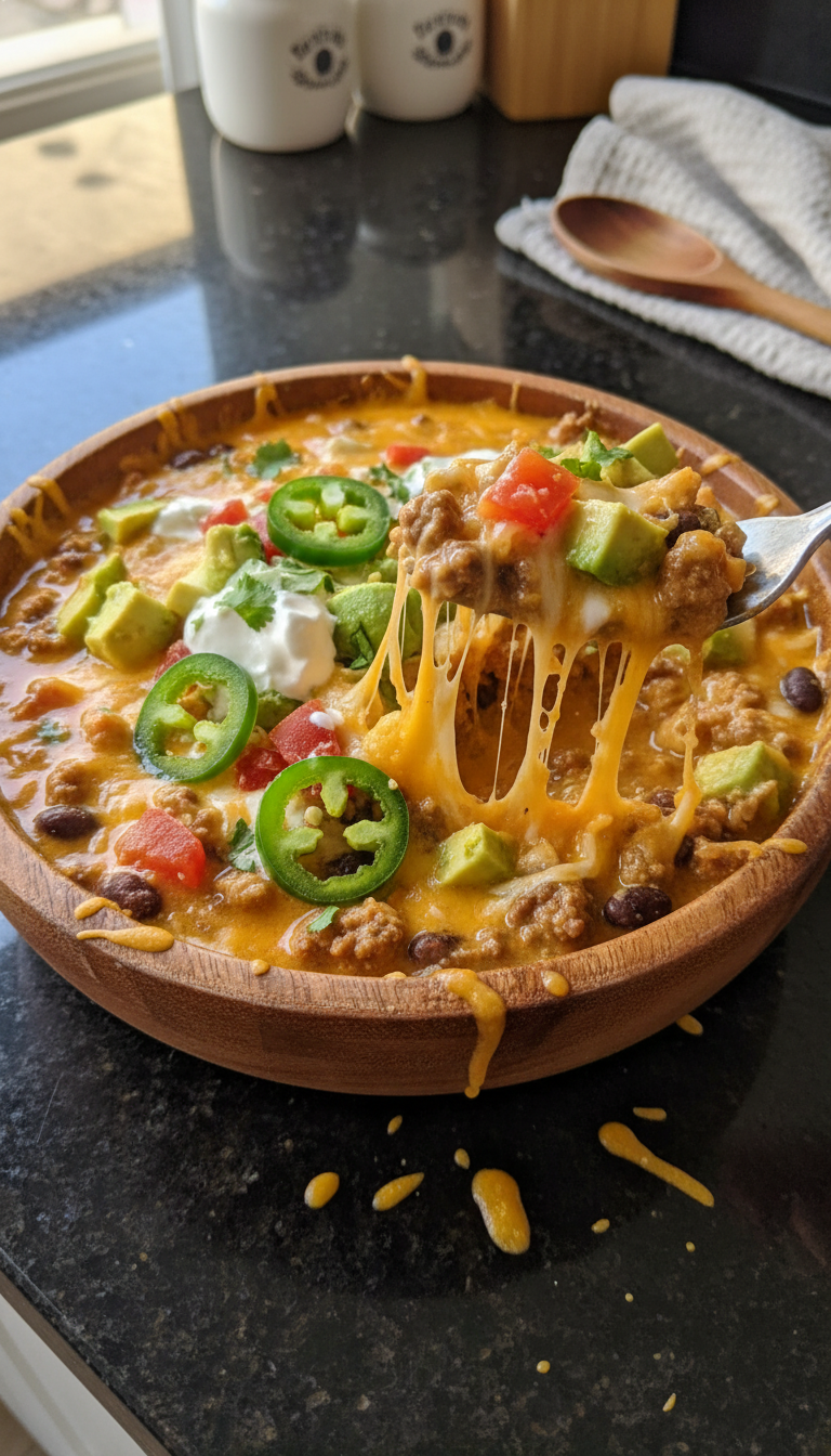 Loaded Nacho Soup