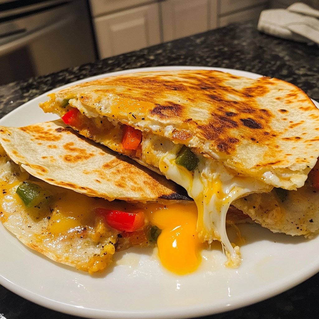 Fried Egg Quesadilla