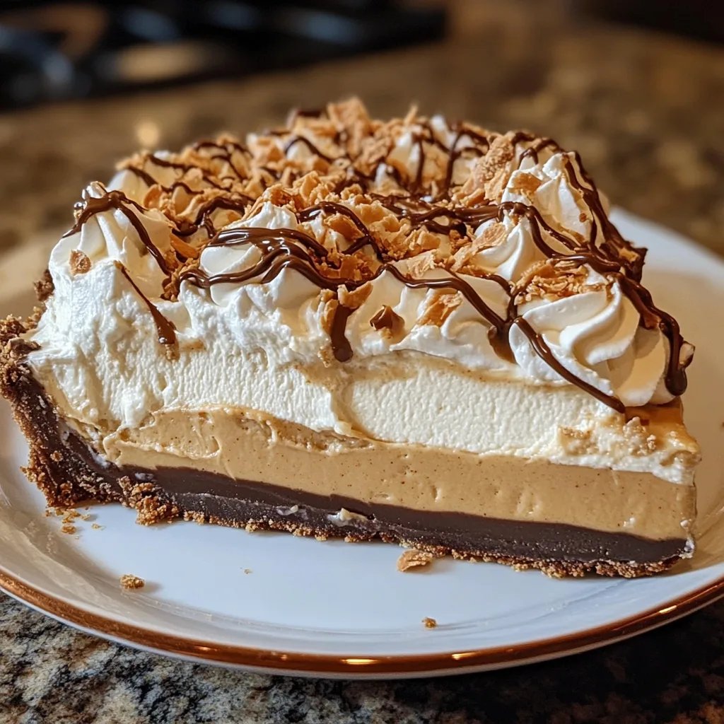 No-Bake Peanut Butter Cream Pie