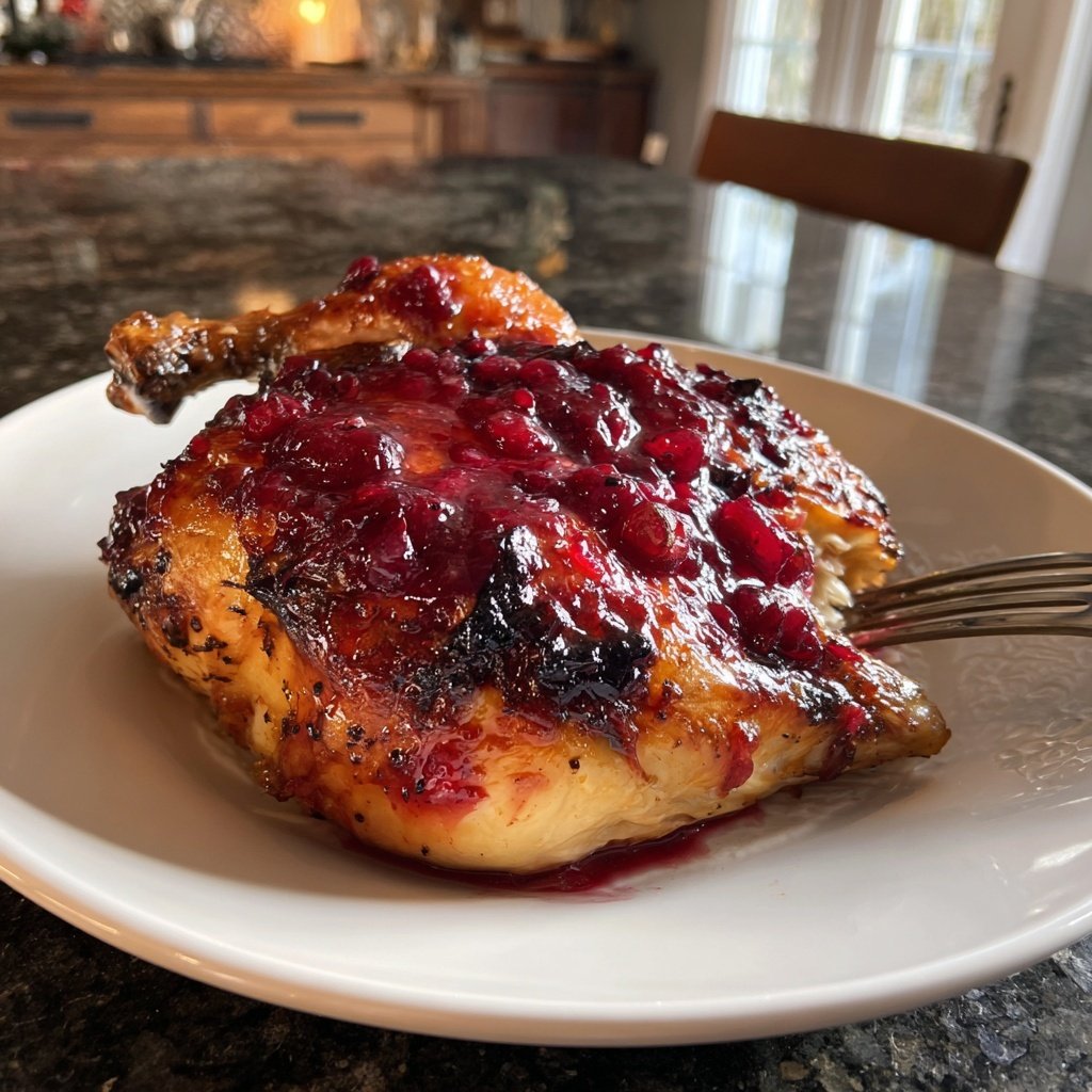 Cranberry Orange Roasted Chicken