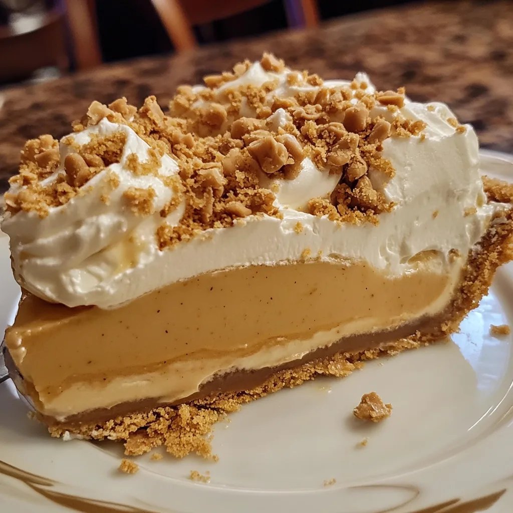 Amish Peanut Butter Cream Pie