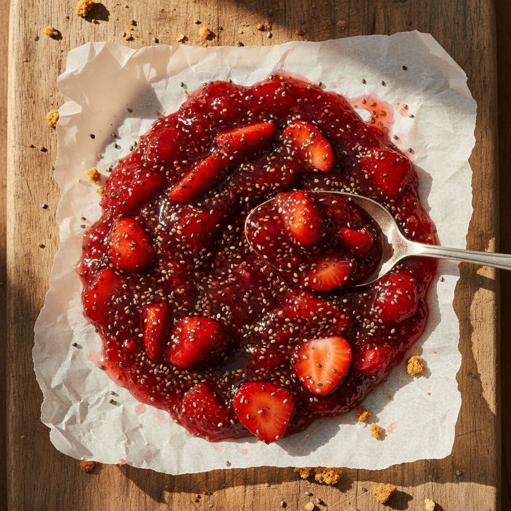 Delicious Strawberry Chia Jam