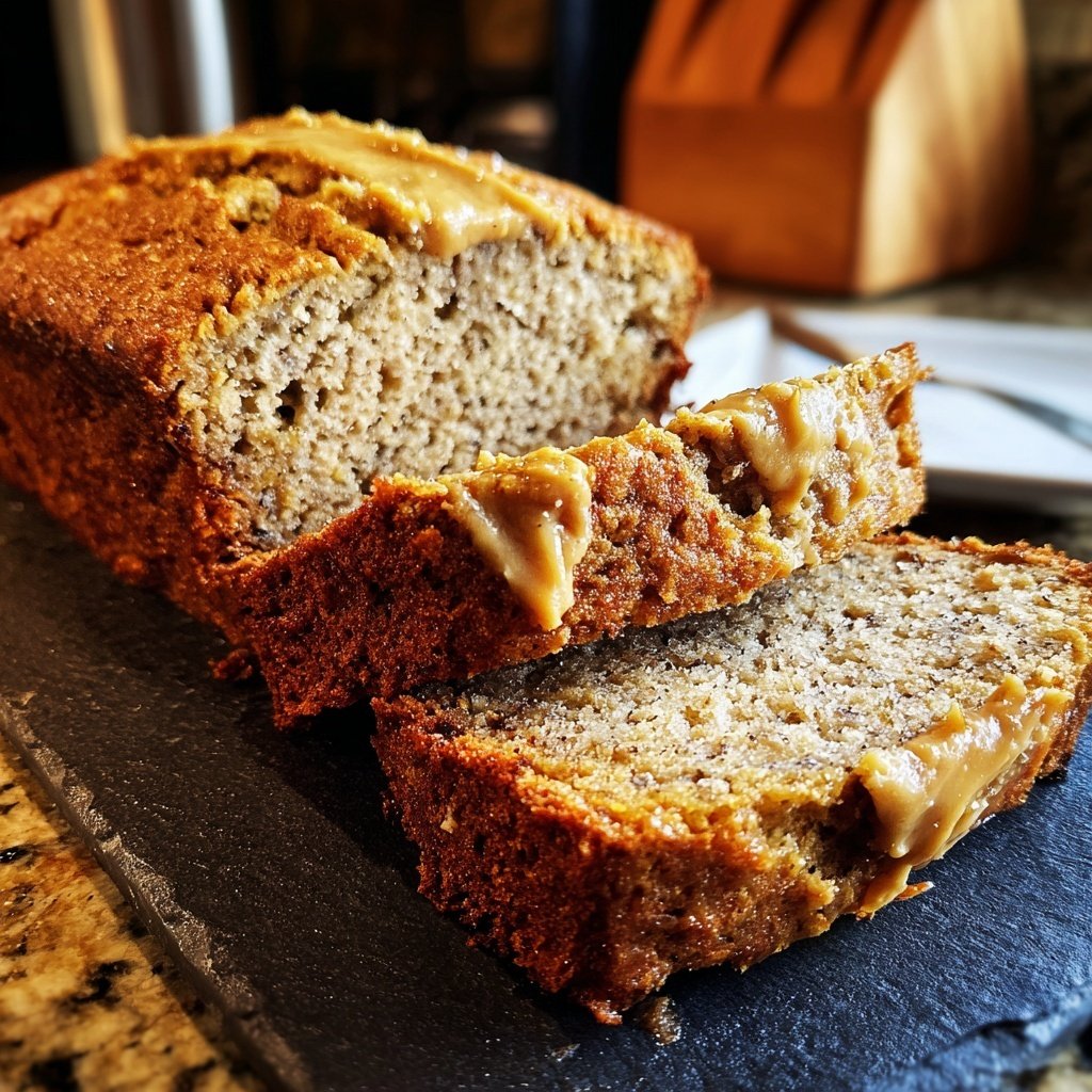 Banana Bread with Nut Butter