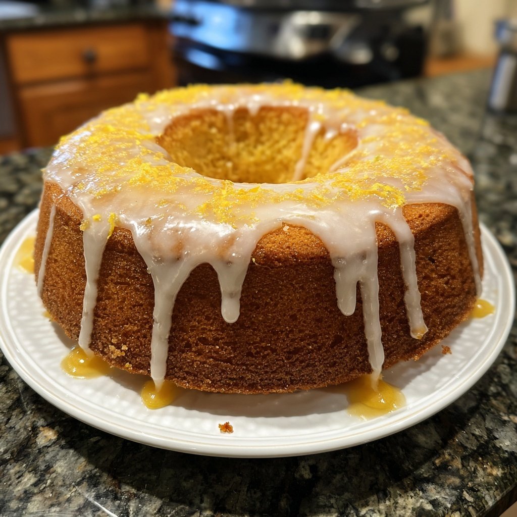 Lemon Zest Cake Indulgence