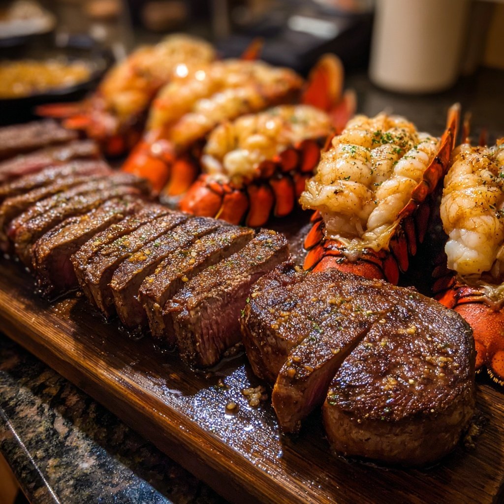 Ultimate Surf and Turf Spread