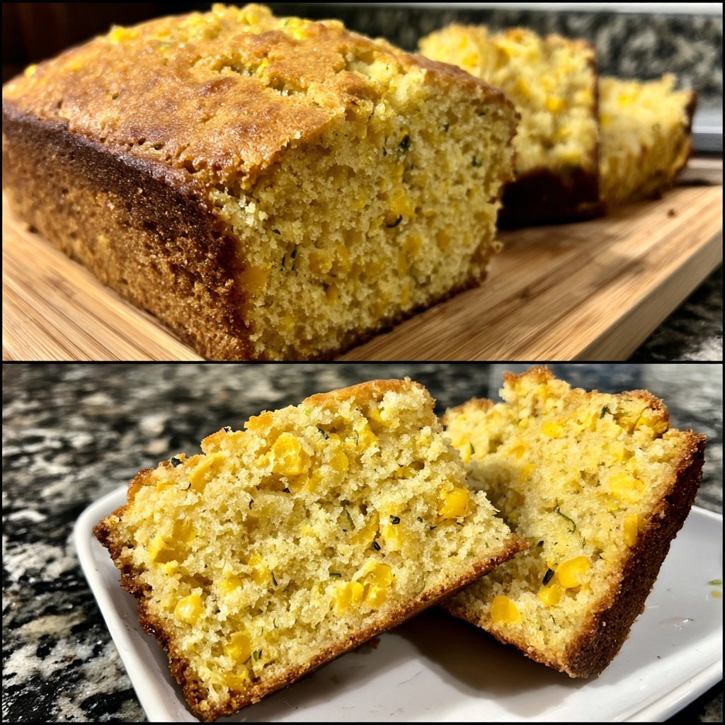 Savory Banana Cornbread