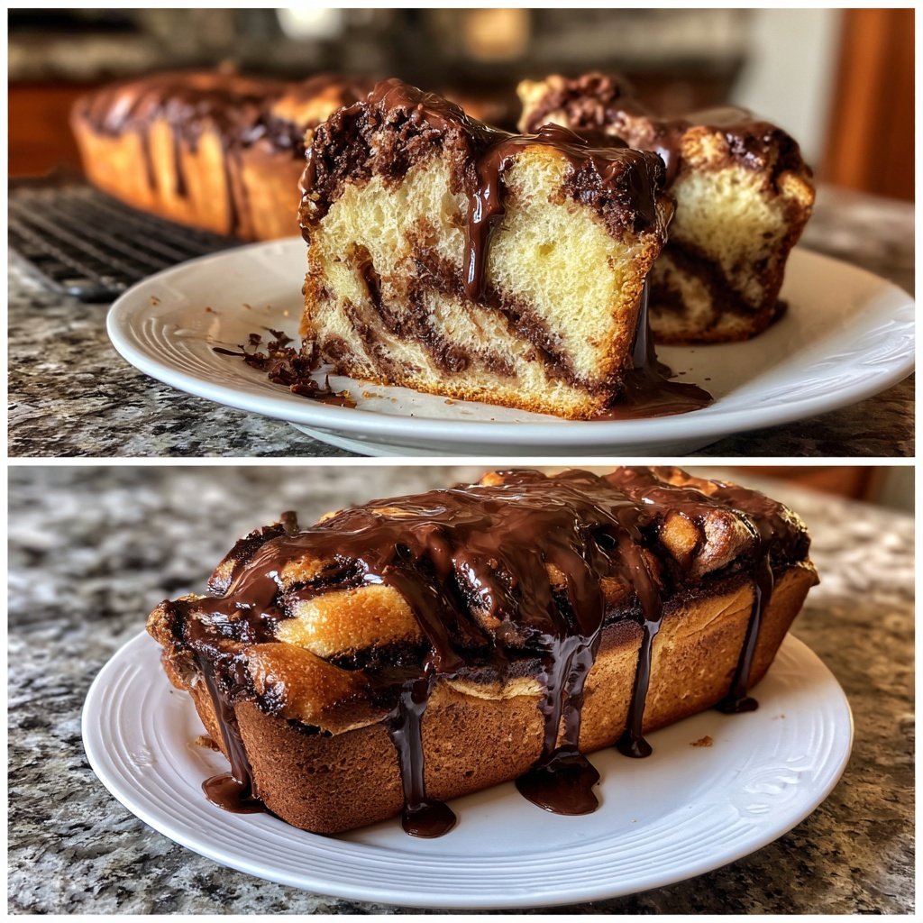 Chocolate Swirl Brioche Bread