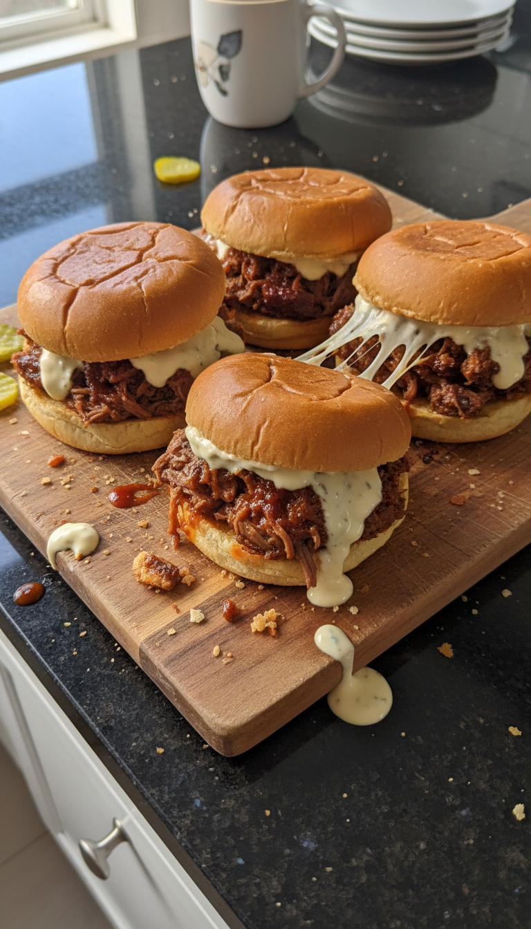 Barbecue Beef Sandwiches with Aioli