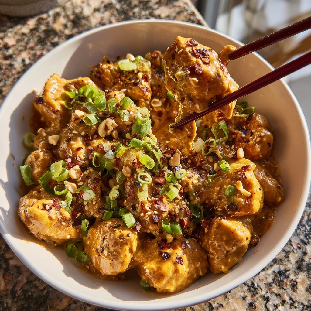 Spicy Peanut Butter Chicken