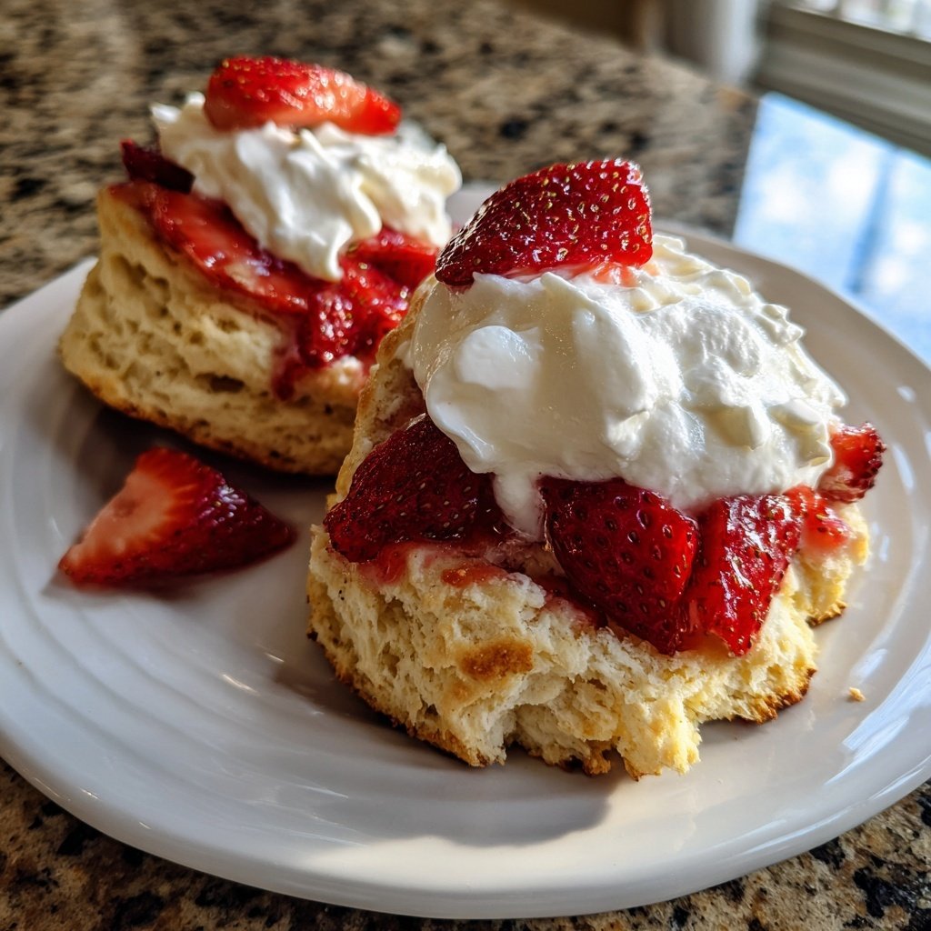 Classic Southern Strawberry Shortcake