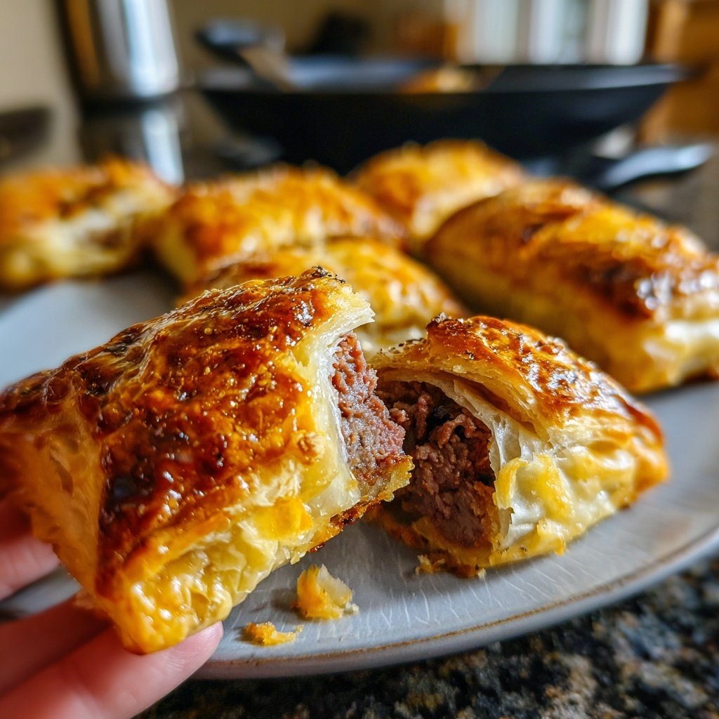 Beef Wellington Bites with Dijon Sauce