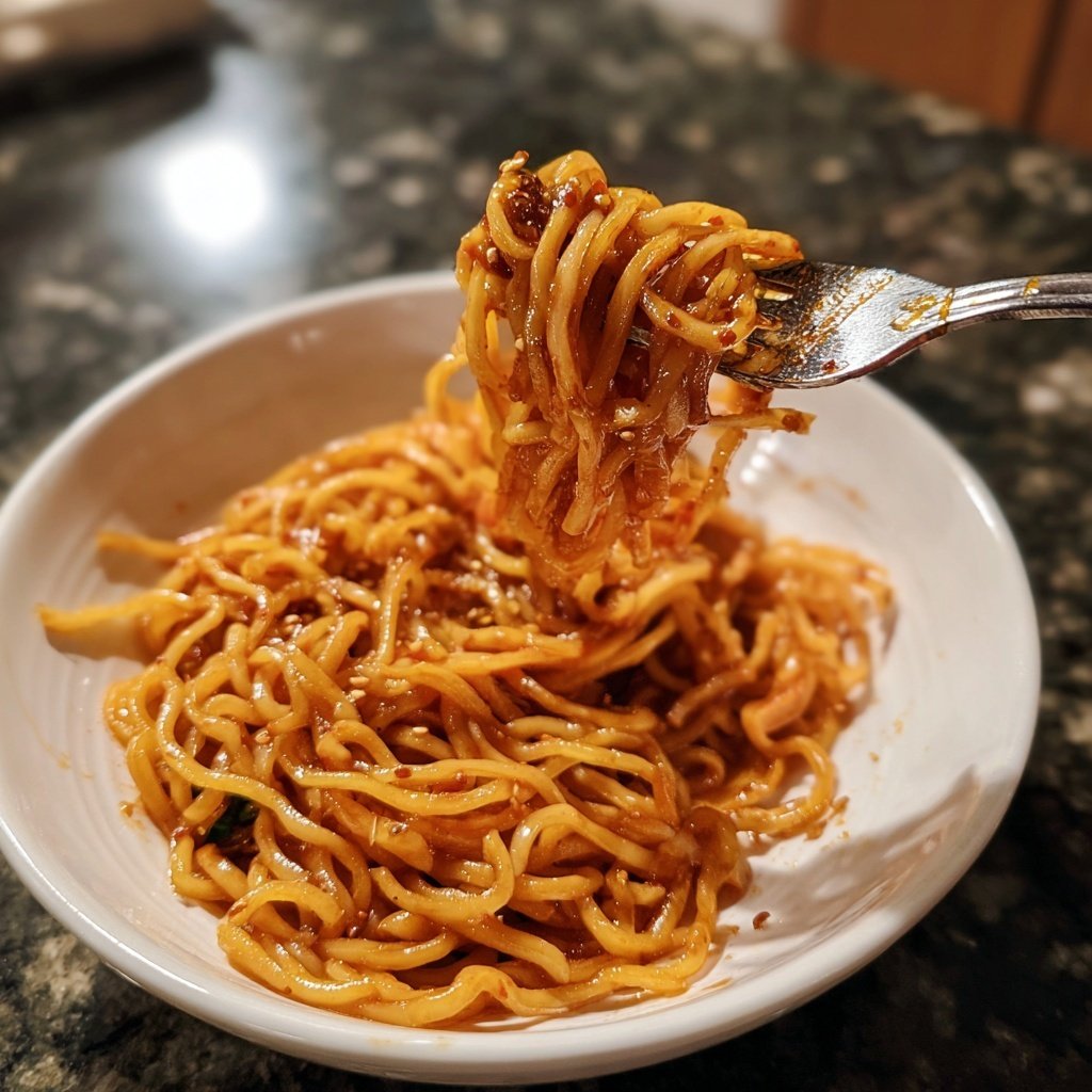 Gochujang Noodles Spicy Sweet