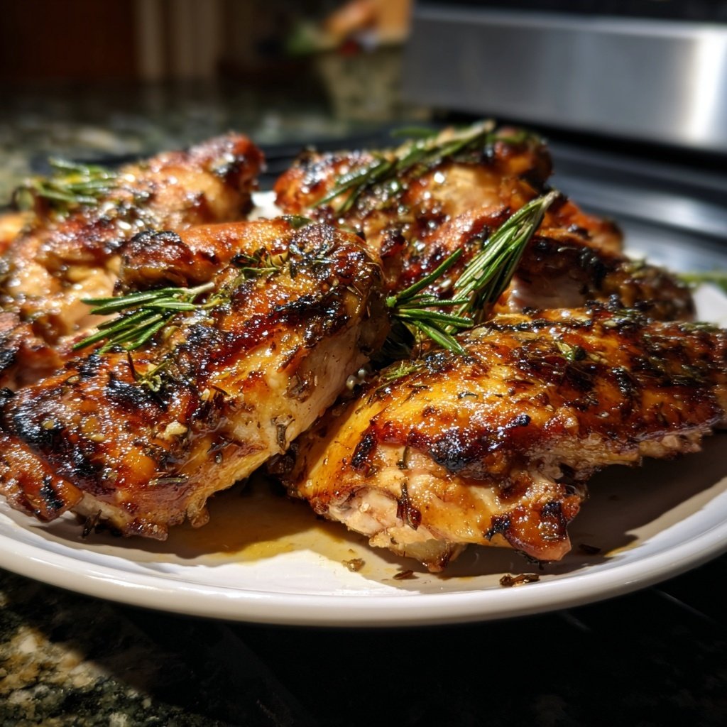 Baked Balsamic Chicken Rosemary