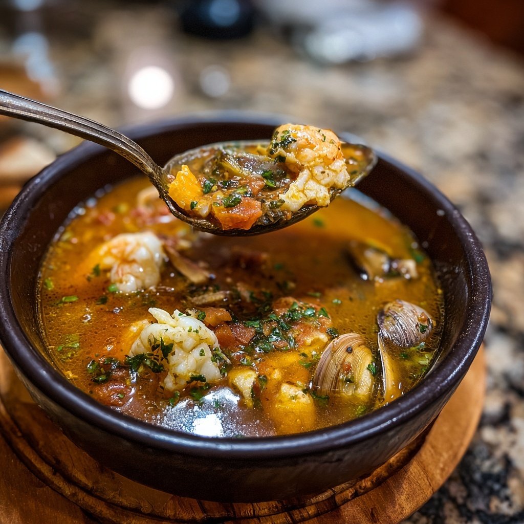 Zuppa di pesce - italian seafood soup