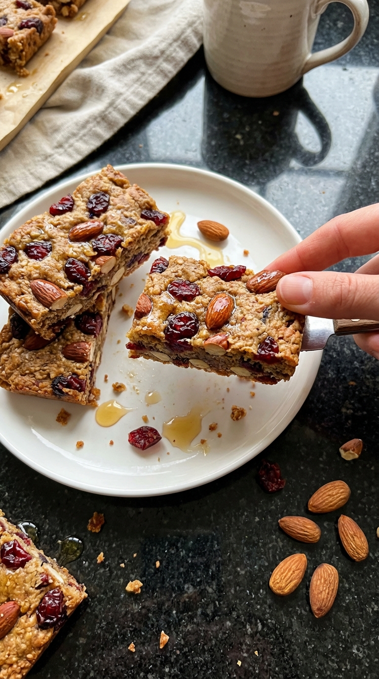 Cranberry Almond Breakfast Bars