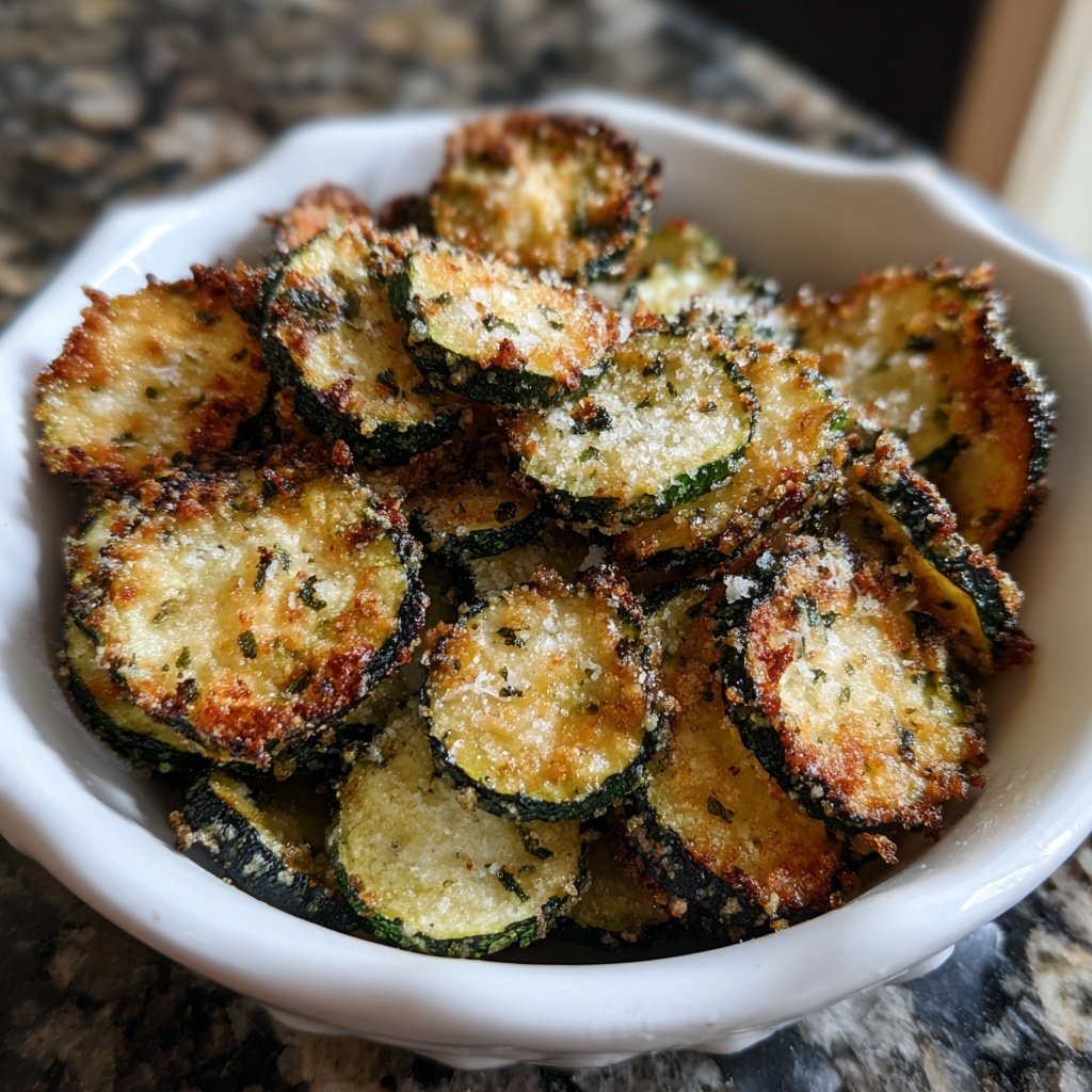 Air Fryer Zucchini Chips