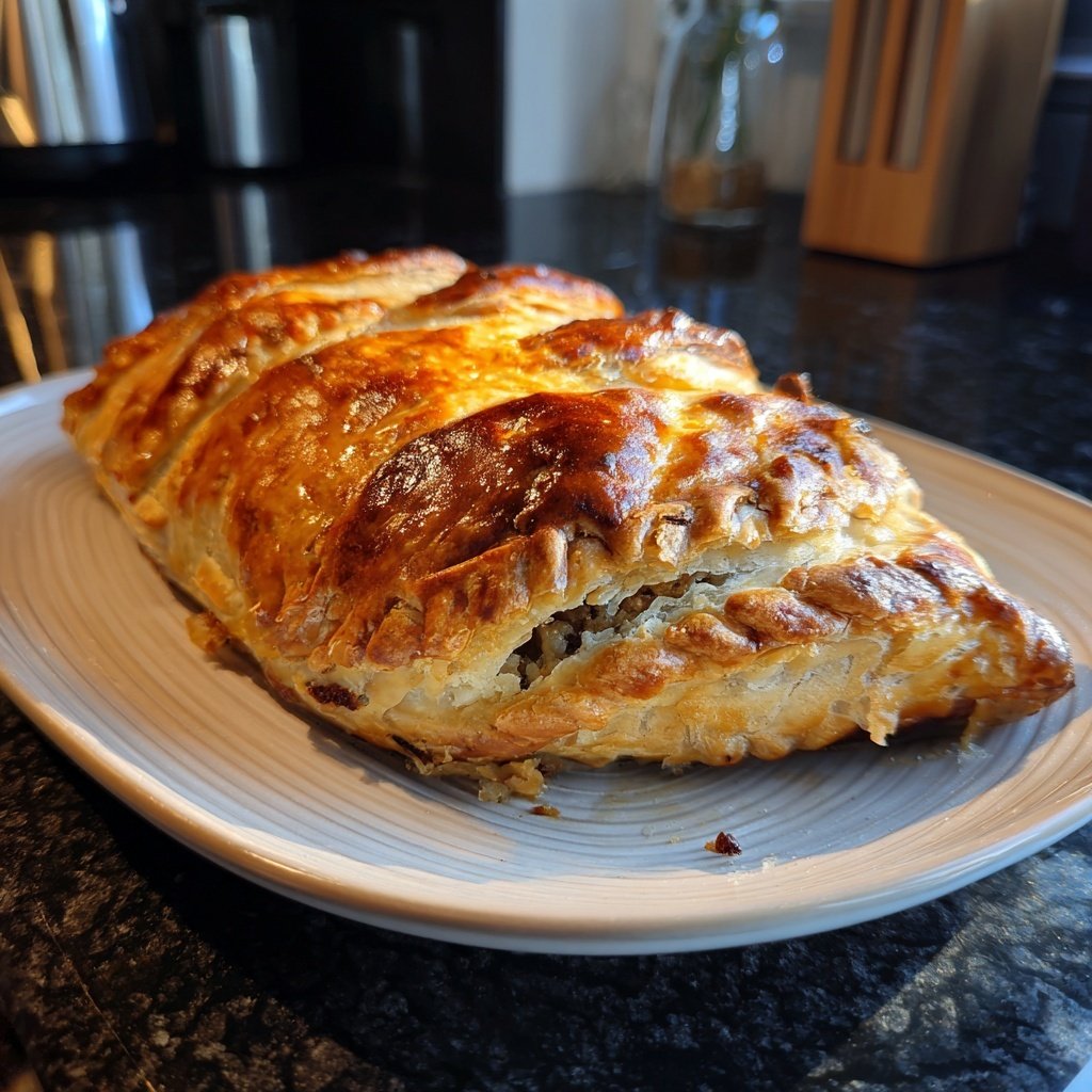 Beef Wellington with Mushroom Duxelles